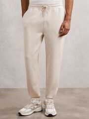 Reiss Oatmeal Bell Joggers - Image 5 of 7