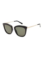 Le Specs Black Caliente Sunglasses - Image 1 of 2