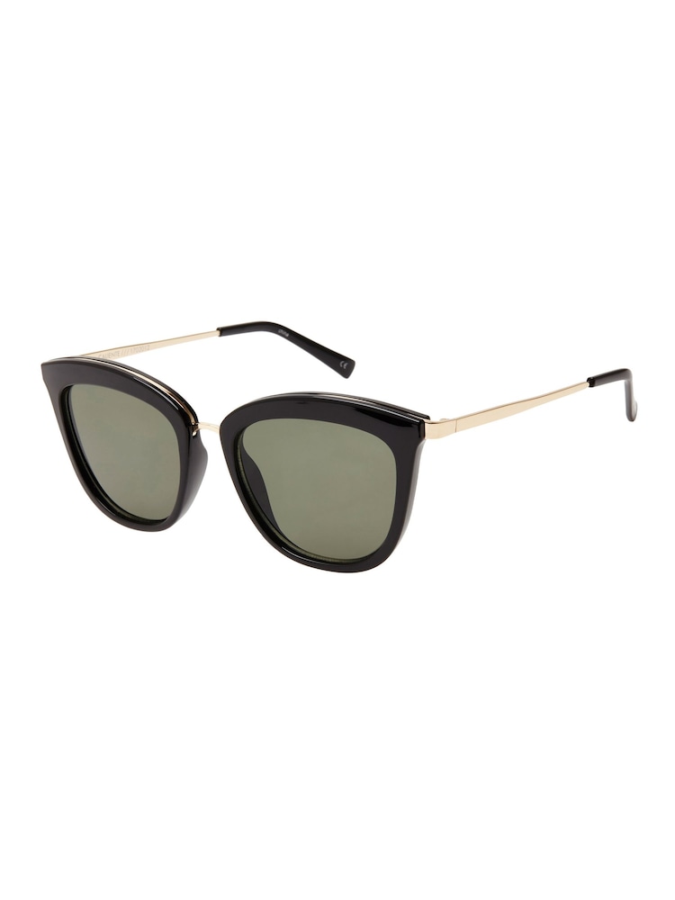 Le Specs Black Caliente Sunglasses - Image 1 of 2 Le Specs Black Caliente Sunglasses - Image 1 of 2