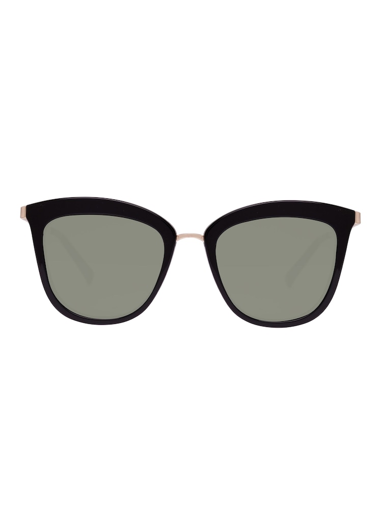 Le Specs Black Caliente Sunglasses - Image 2 of 2 Le Specs Black Caliente Sunglasses - Image 2 of 2