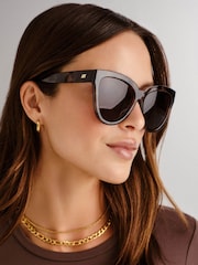 Le Specs Brown Liar Lair Sunglasses - Image 2 of 4