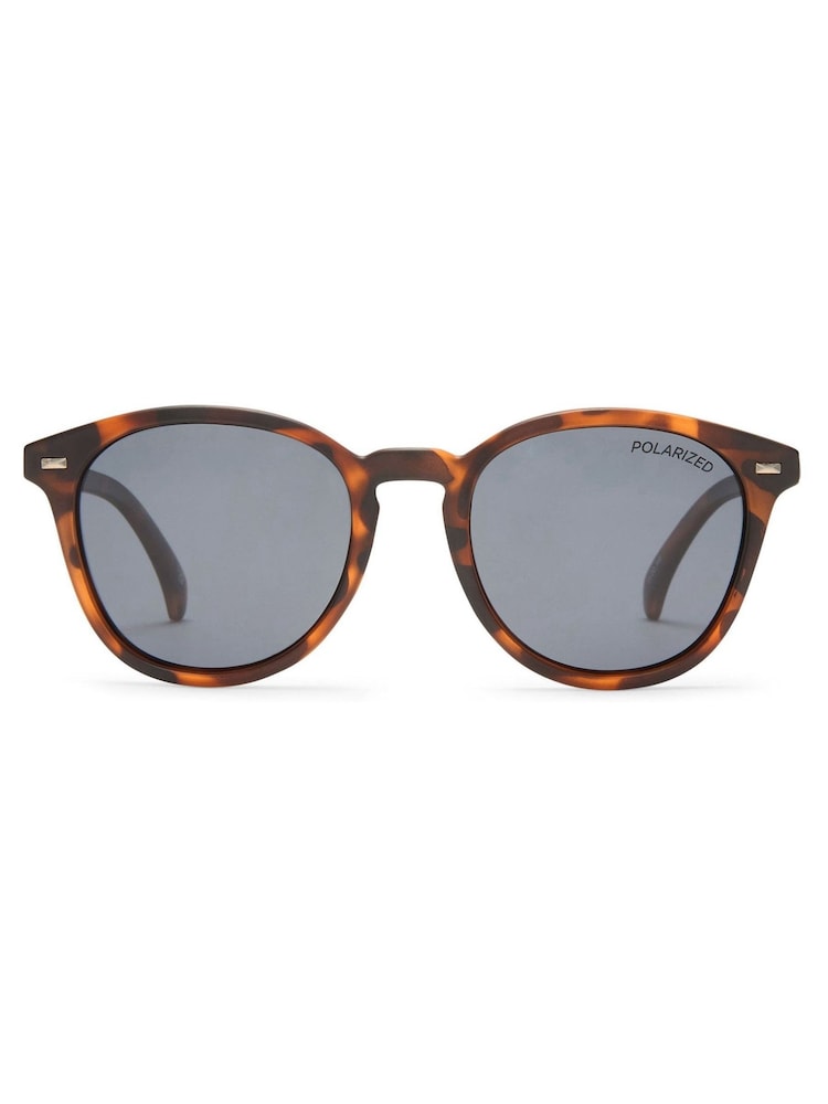 Le Specs Brown Bandwagon Sunglasses - Image 1 of 5 Le Specs Brown Bandwagon Sunglasses - Image 1 of 5