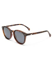 Le Specs Brown Bandwagon Sunglasses - Image 2 of 5