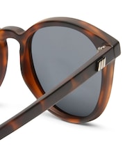 Le Specs Brown Bandwagon Sunglasses - Image 3 of 5