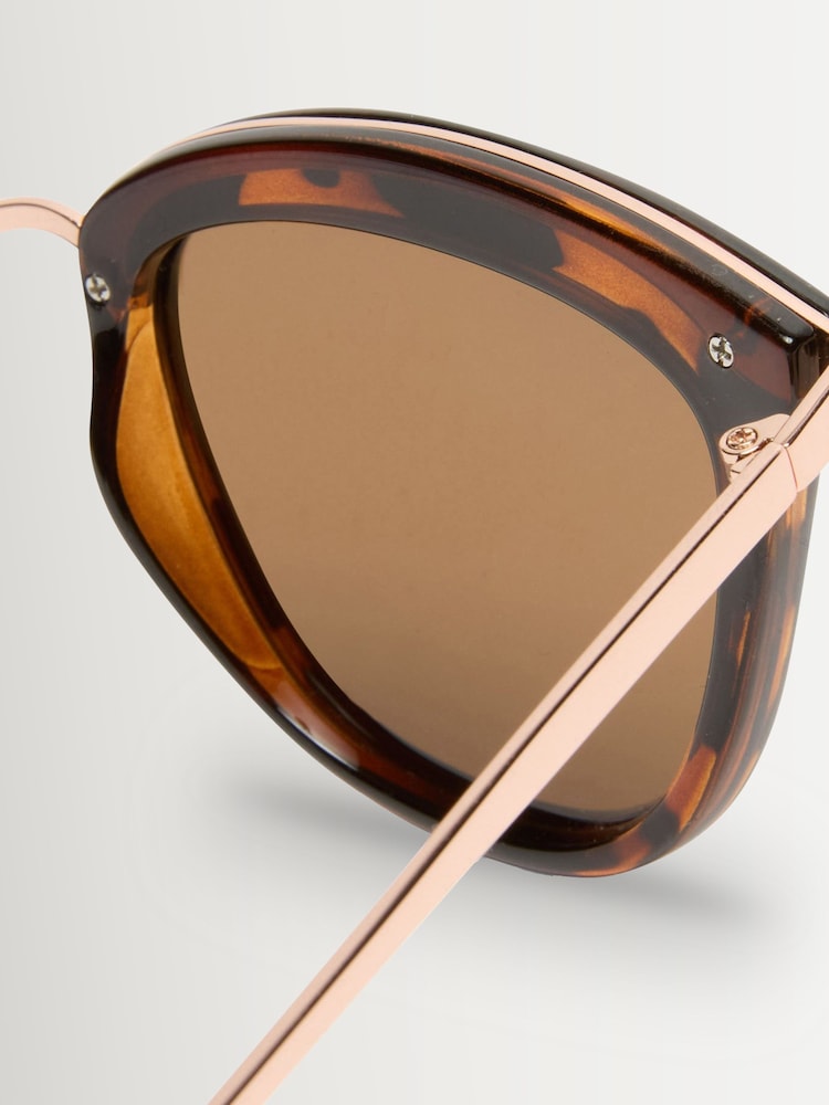 Le Specs Brown Caliente Sunglasses - Image 3 of 3