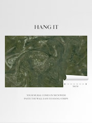 Abigail Ahern Moss Ethereal Marble Fixed Size 2.5m x 4m Mural - Image 3 of 4