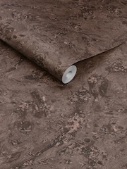 Abigail Ahern Mocha Boheme Marble 10M Wallpaper - Image 3 of 5