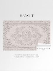 Abigail Ahern Putty Tapestry Fixed Size 2.5m x 4m Mural - Image 3 of 4