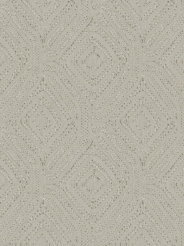 Abigail Ahern Cream Artisan Weave 10M Wallpaper - Image 2 of 5