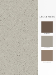 Abigail Ahern Cream Artisan Weave 10M Wallpaper - Image 4 of 5