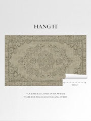 Abigail Ahern Olive Tapestry Fixed Size 2.5m x 4m Mural - Image 3 of 4