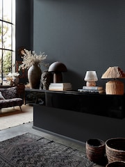 Abigail Ahern Dusk Herringbone Weave 10M Wallpaper - Image 1 of 5