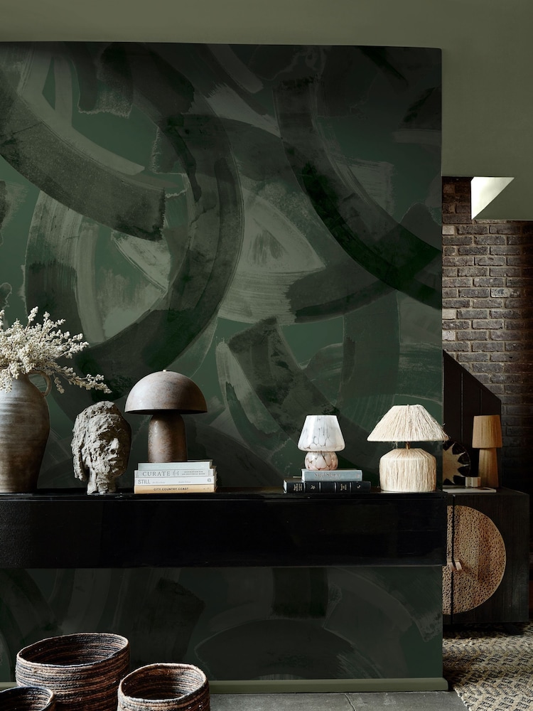Abigail Ahern Pine Nomad Fixed Size 2.5m x 4m Mural - Image 1 of 4 Abigail Ahern Pine Nomad Fixed Size 2.5m x 4m Mural - Image 1 of 4