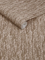 Abigail Ahern Baked Beige Heirloom Knit A4 Wallpaper Sample - Image 3 of 5