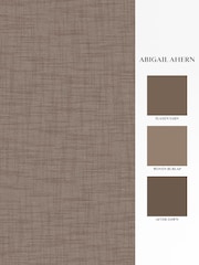 Abigail Ahern Cocoa Weathered Linen A4 Wallpaper Sample - Image 4 of 5