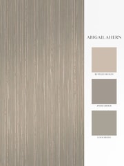 Abigail Ahern Mist Fibre Stripe A4 Wallpaper Sample - Image 4 of 5