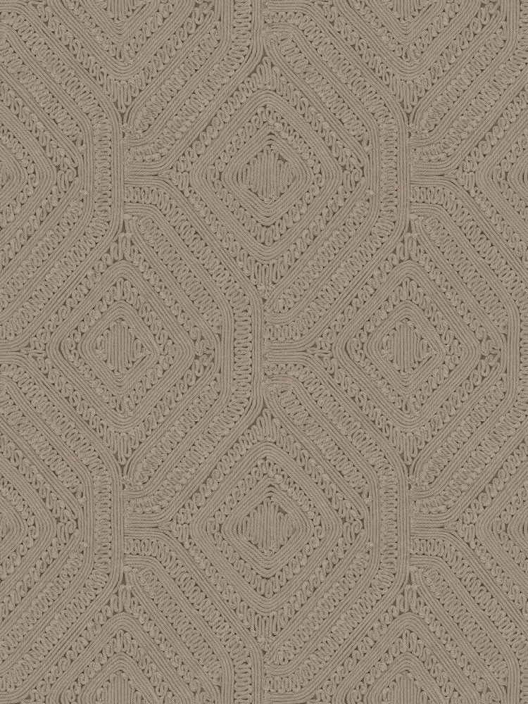 Abigail Ahern Fawn Artisan Weave A4 Wallpaper Sample - Image 2 of 5