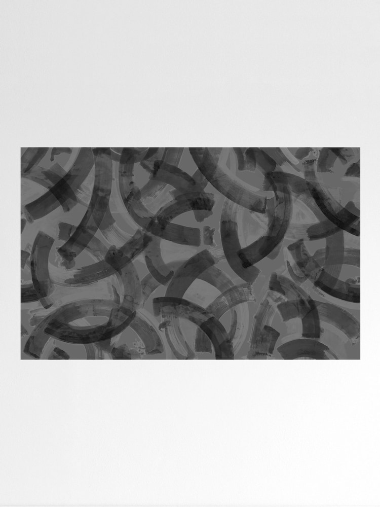 Abigail Ahern Charcoal Nomad A4 Mural - Image 2 of 4