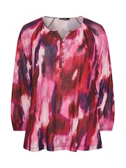 Balloon Sleeve Black Blouse - Image 5 of 5