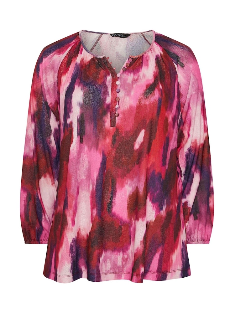 Balloon Sleeve Black Blouse - Image 5 of 5
