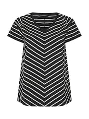 Evans Jersey Slub Black T-Shirt - Imagem 5 de 5