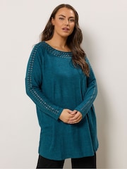 Evans Eyelet Jumper - Image 1 of 5