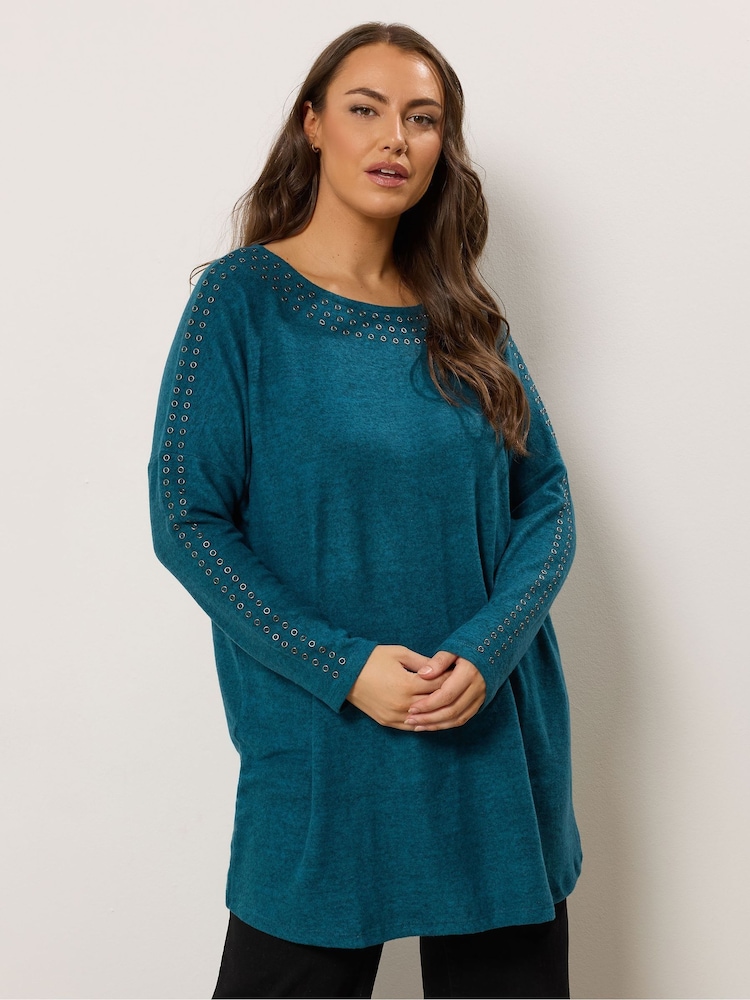 Evans Eyelet Jumper - Image 1 of 5