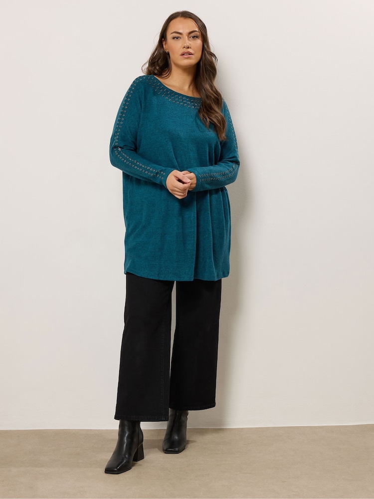 Evans Eyelet Jumper - Image 2 of 5