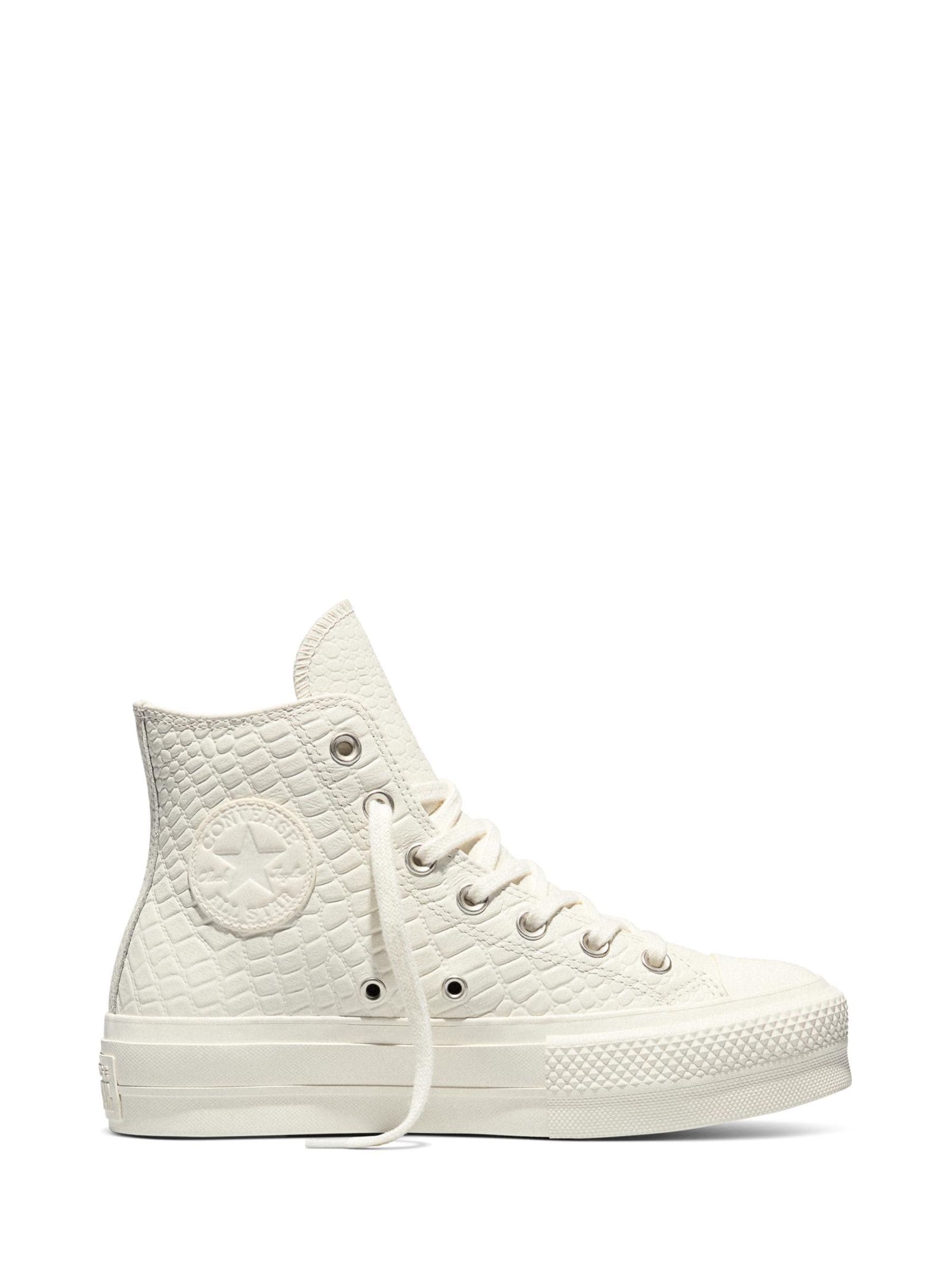 CONVERSE Chuck Taylor All Star ホワイト限定 Buy Converse White Chuck Taylor Lift Animal Crocodile High