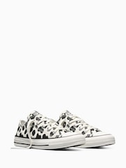 Converse Chuck Taylor Niedrige Turnschuhe mit Kuh-Print - Bild 4 von 7