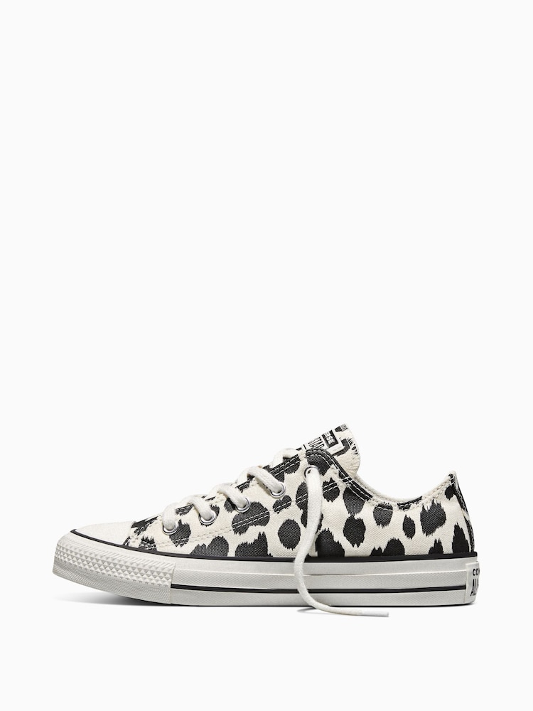 Converse Chuck Taylor Niedrige Turnschuhe mit Kuh-Print - Bild 7 von 7