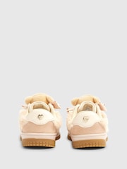 River Island Brown Girls Teddy Bear Trainers - Image 3 of 5