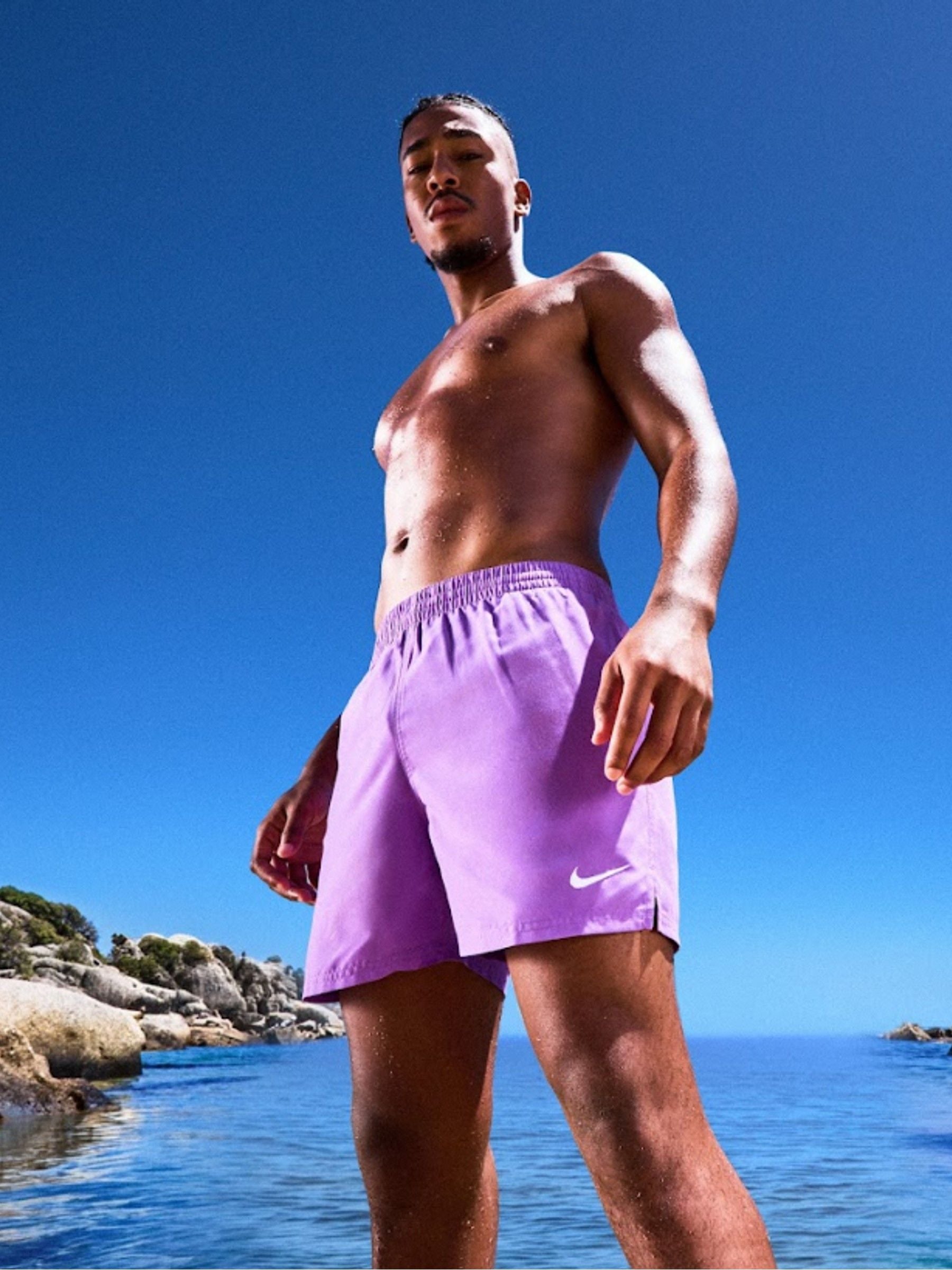 Buy Nike Purple 7 Inch Essential Volley Swim Shorts from Next France