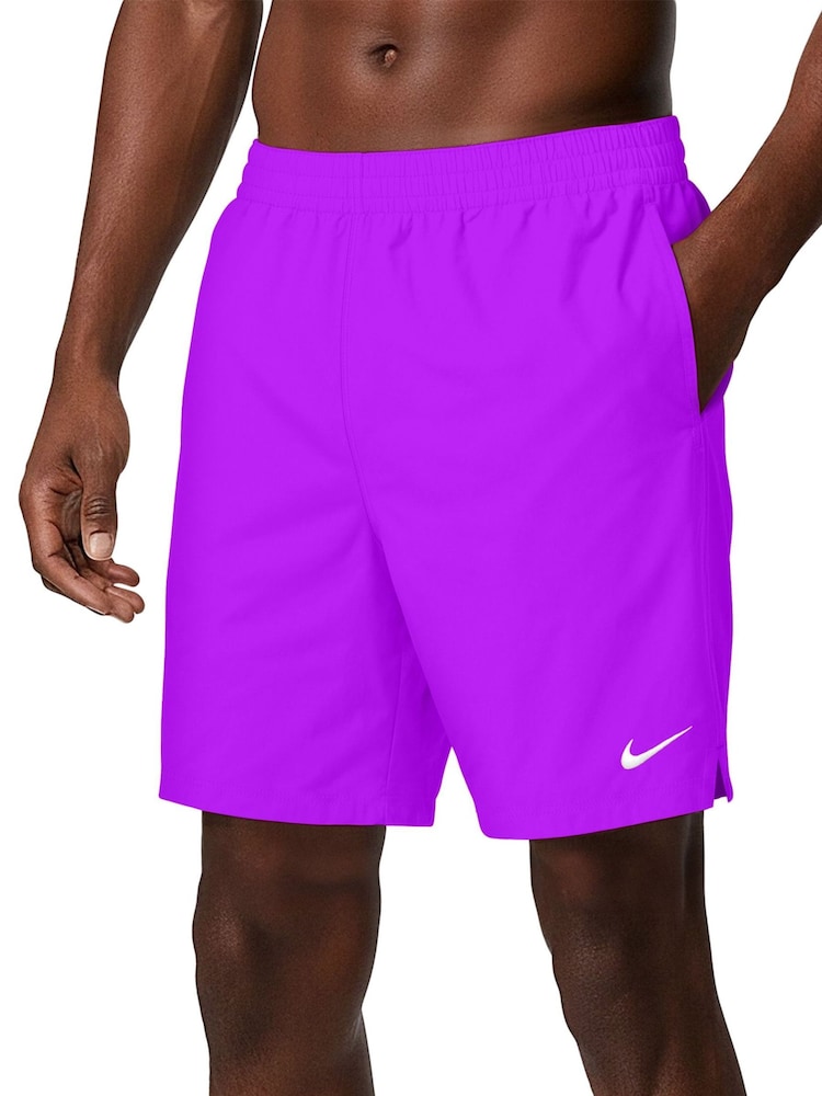 Nike Purple 7 Inch Essential Volley Swim Shorts - Image 1 of 6