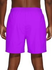 Nike Purple 7 Inch Essential Volley Swim Shorts - Image 3 of 6