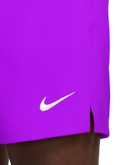 Nike Purple 7 Inch Essential Volley Swim Shorts - Image 4 of 6