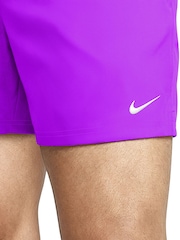 Nike Purple 5 Inch Essential Volley Swim Shorts - Image 4 of 6