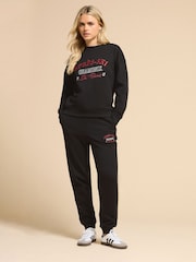 PixieGirl Petite Black Apres Ski Joggers - Image 2 of 5