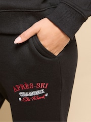 PixieGirl Petite Black Apres Ski Joggers - Image 4 of 5