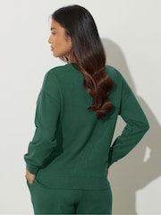 PixieGirl Petite Green St Moritz Sweatshirt - Image 3 of 5