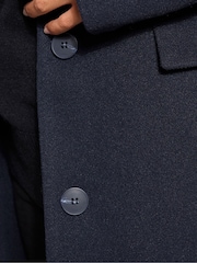 Long Tall Sally Blue Maxi City Coat - Image 4 of 5