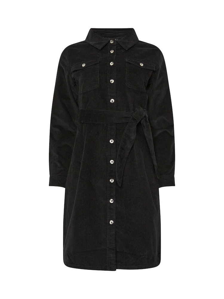 M&Co Black Short Cord Shirt Dress - Image 5 of 5