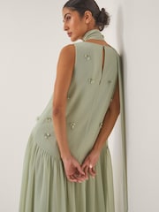 Monsoon Elodie Sleeveless Embellished Maxi Dress - Imagem 2 de 4