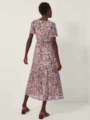 Monsoon Sisi Animal Print Midi Dress - Imagem 3 de 4