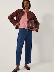 Monsoon Pink Suki Stitch Cardigan - Image 3 of 4