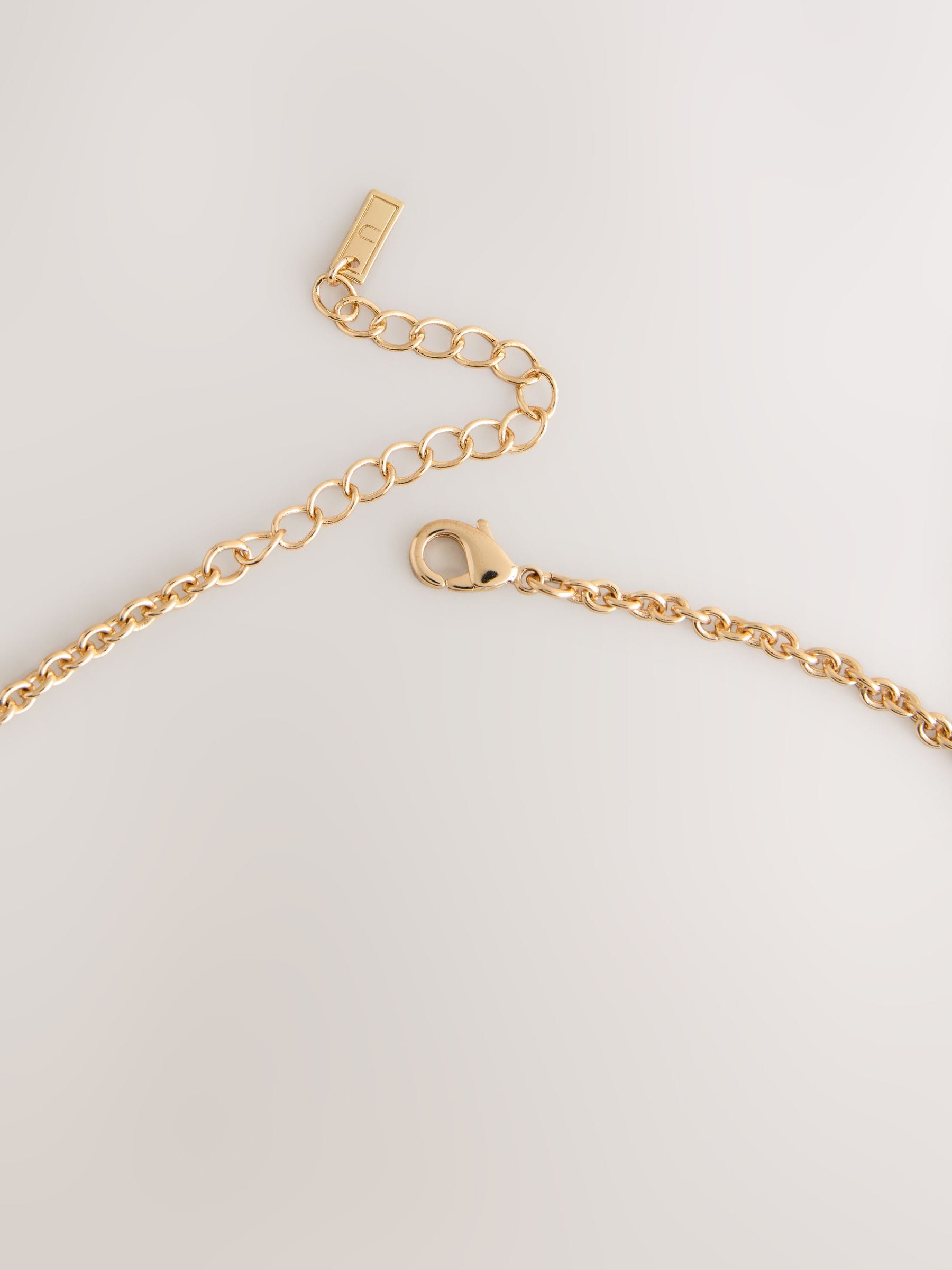 Buy Gold Tone Link Chain Long Necklace from Next South Africa