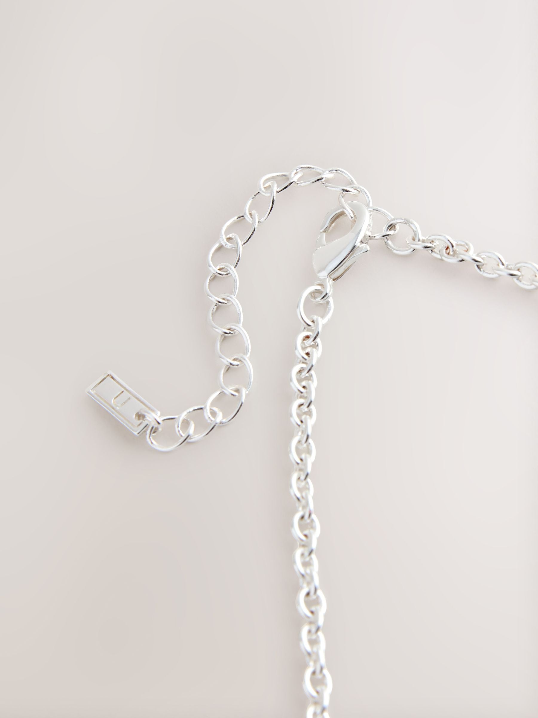 Buy Silver Tone Link Chain Long Necklace from Next Singapore