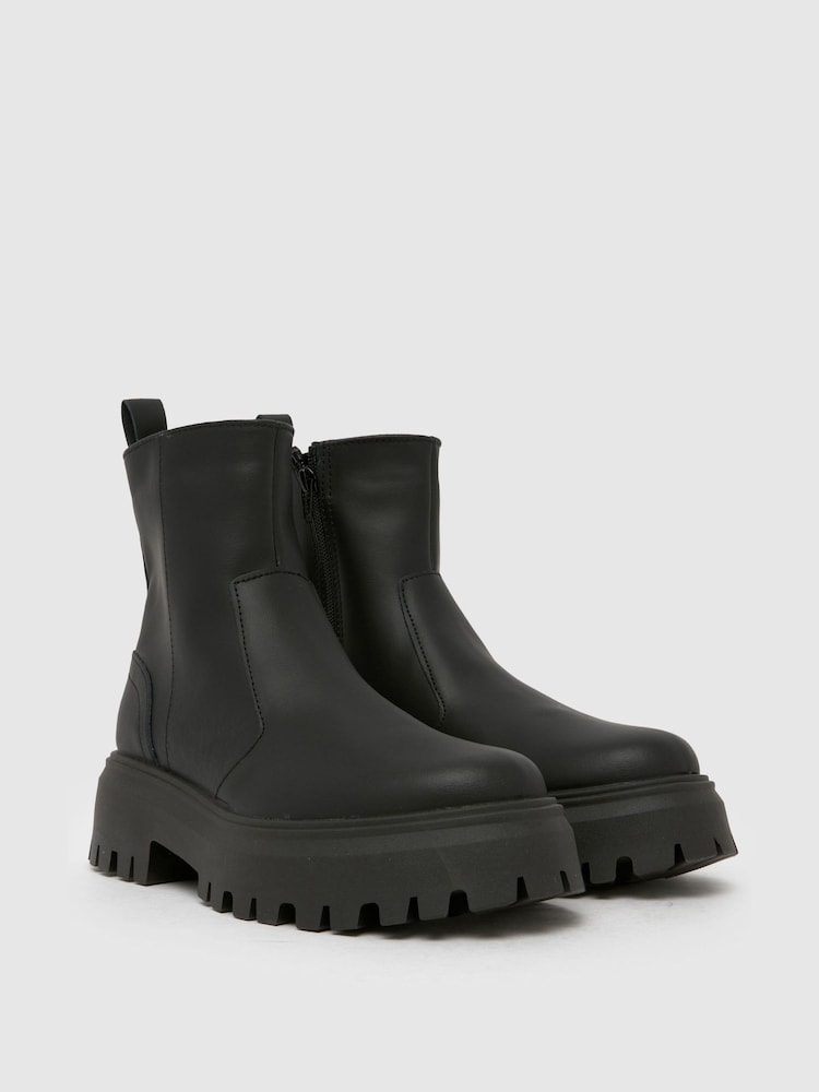 Schuh Ander Suede Chunky Boots - Image 2 of 4