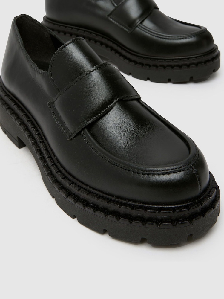 Schuh Lawson Chunky Loafers - Image 4 of 4 Schuh Lawson Chunky Loafers - Image 4 of 4