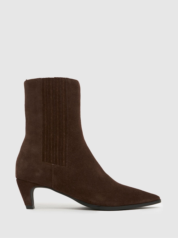 Schuh Betsy Leather Formal Boots - Image 1 of 4